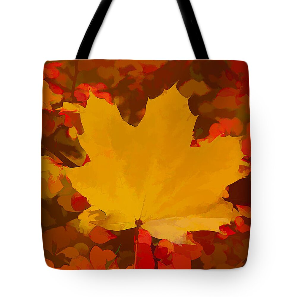 Salem Tote Bag featuring the photograph Autumn Is A State Of Mind More Than A Time Of Year by Jeff Folger