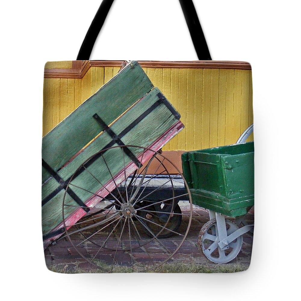 Depot Tote Bag featuring the photograph Back in the Day by Sylvia Thornton