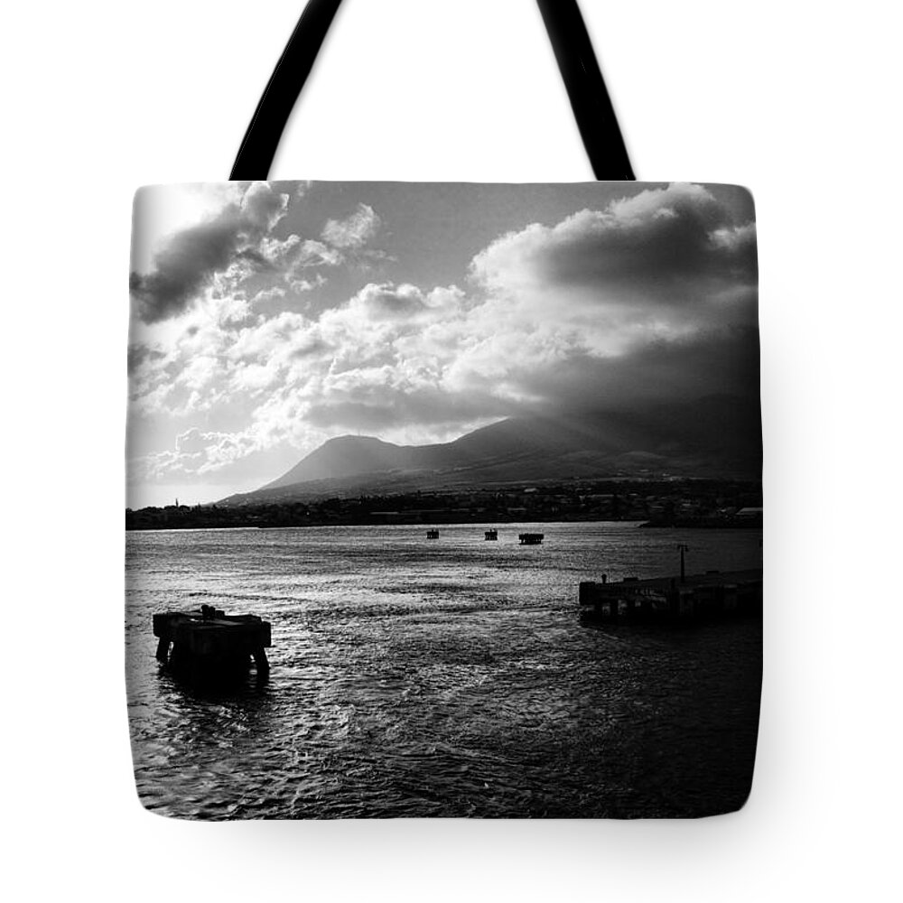 Landscape Tote Bag featuring the photograph Back to Sea by Paul Watkins