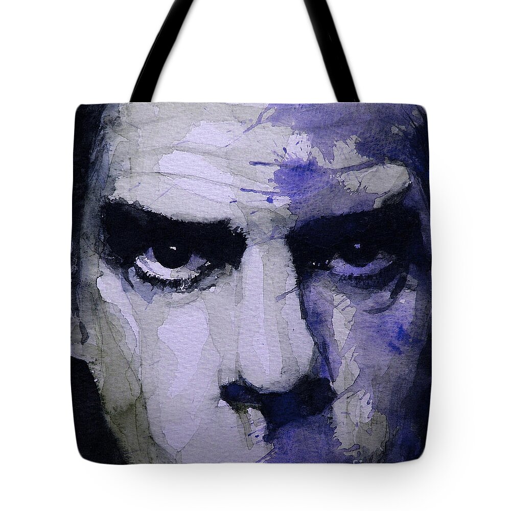 Nick Cave Tote Bag featuring the painting Bad Seed by Paul Lovering