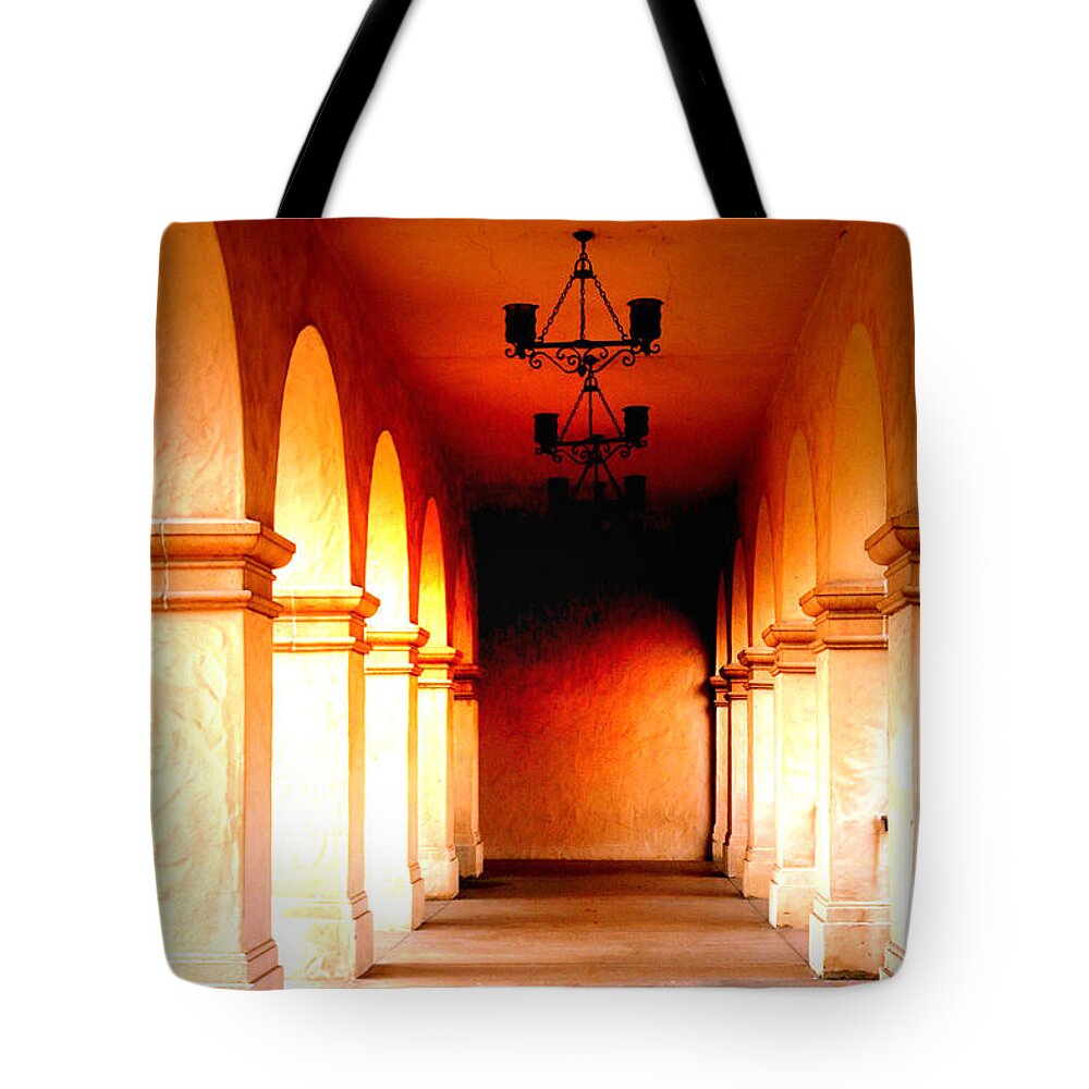 Balboa Park Tote Bag featuring the photograph Balboa Park At Sunrise XL by Katy Hawk