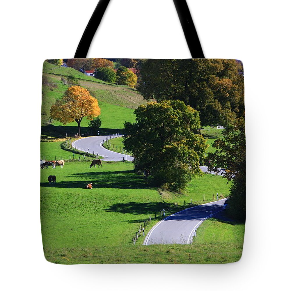 Scenics Tote Bag featuring the photograph Bavaria by Achim Thomae