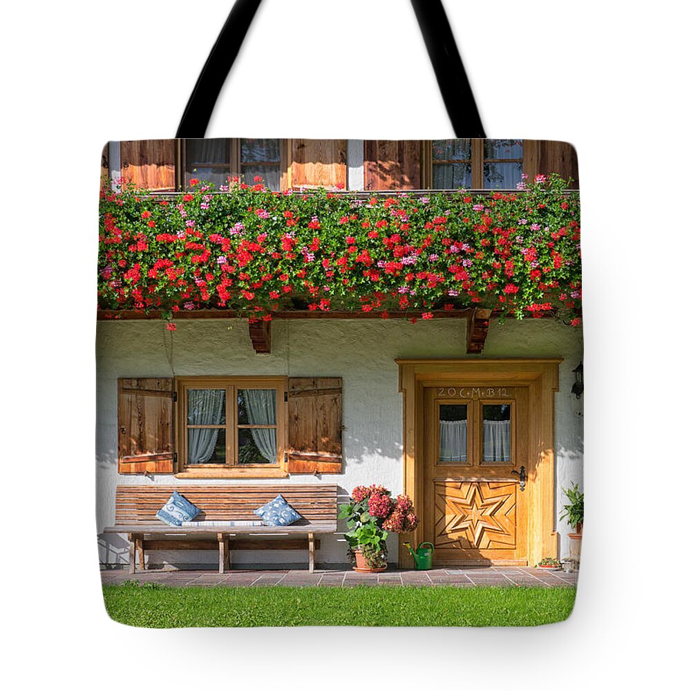 Bavaria Tote Bag featuring the photograph Bavarianstyle by Juergen Klust