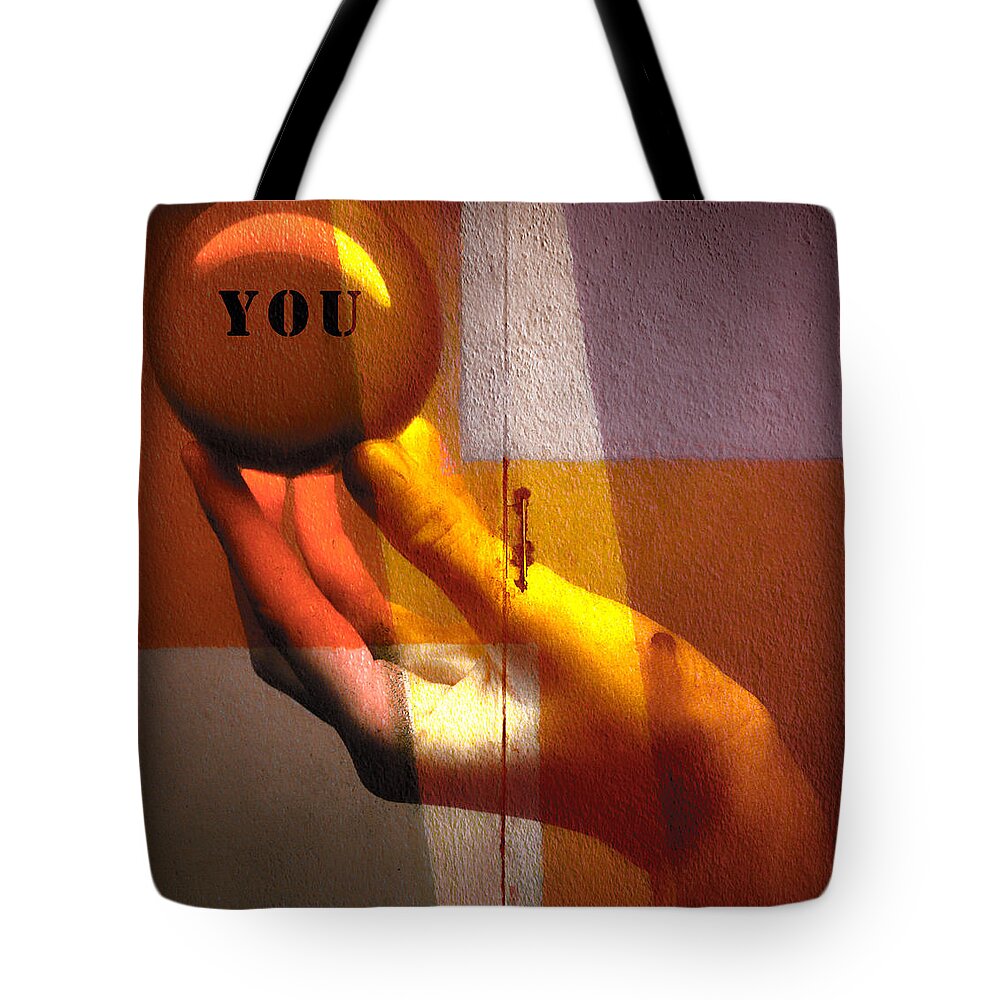 Abstracta Tote Bag featuring the photograph Be You by J C