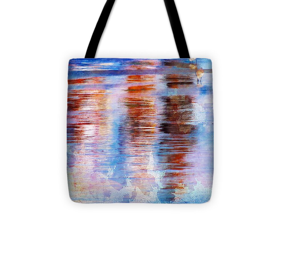 Marcia Lee Jones Tote Bag featuring the photograph Beach Colors by Marcia Lee Jones