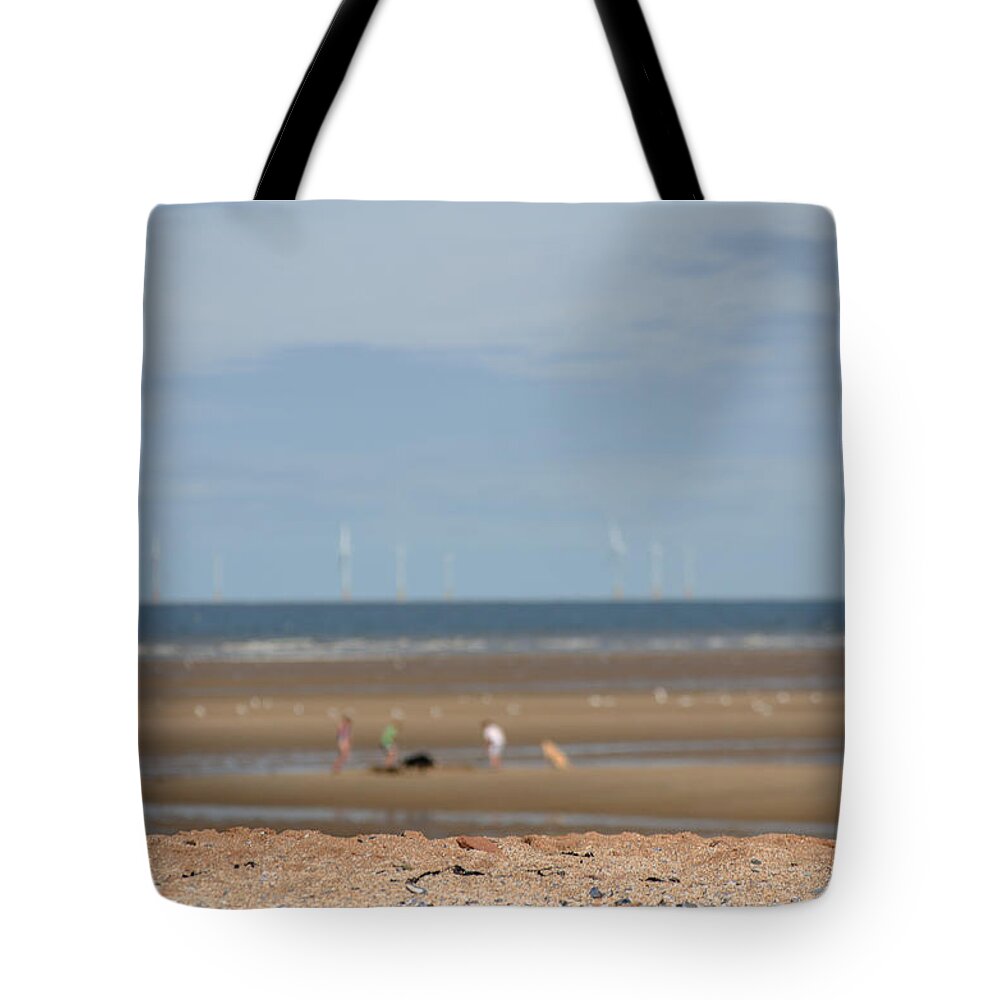 Hilbre Tote Bag featuring the photograph Beach by Spikey Mouse Photography