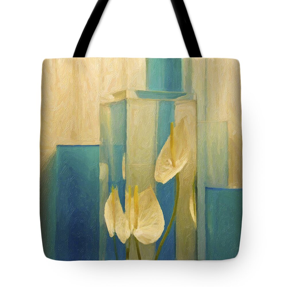 Flower Tote Bag featuring the photograph Beauty Of A Calla Lily by Trish Tritz