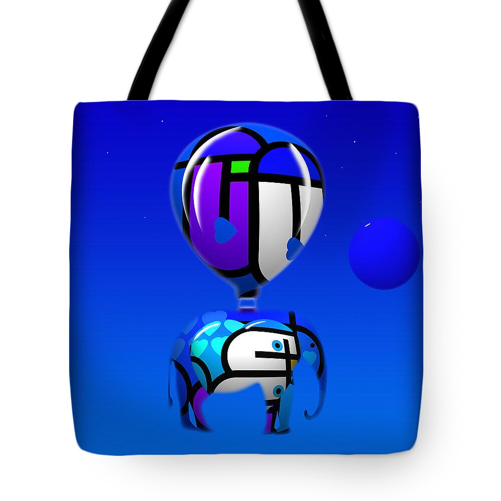Night Tote Bag featuring the painting Because The Night by Charles Stuart