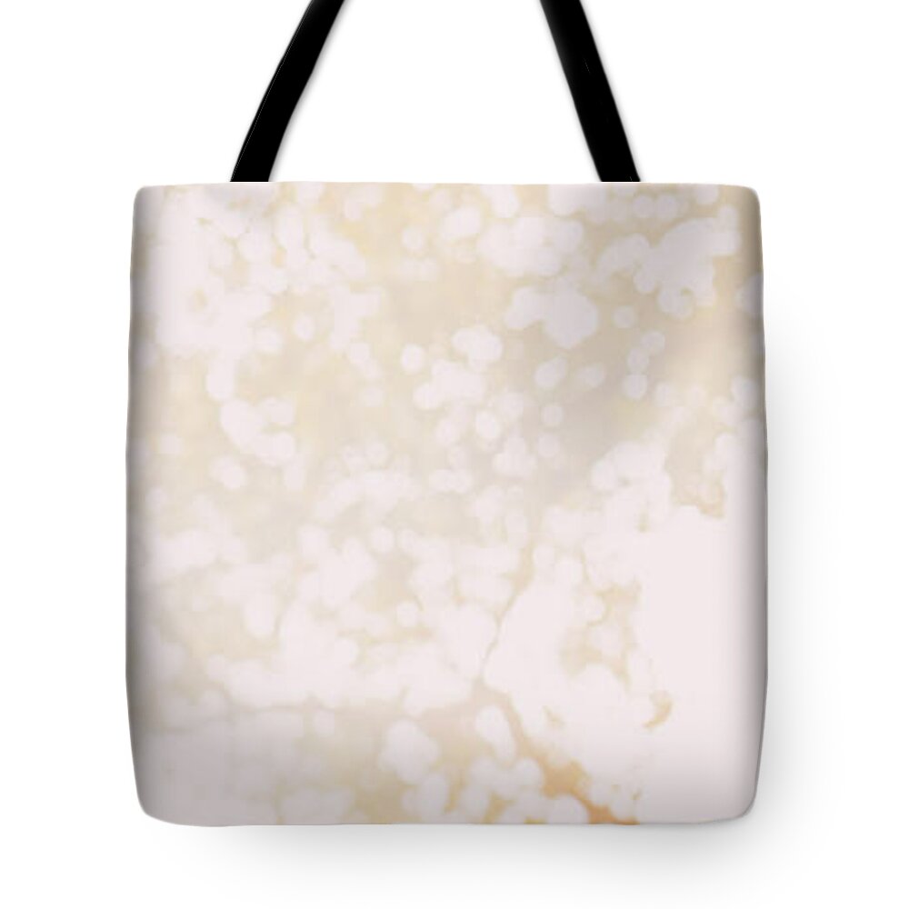 Abstract Tote Bag featuring the photograph Beneath a tree 14 4948 triptych set 1 of 3 by U Schade