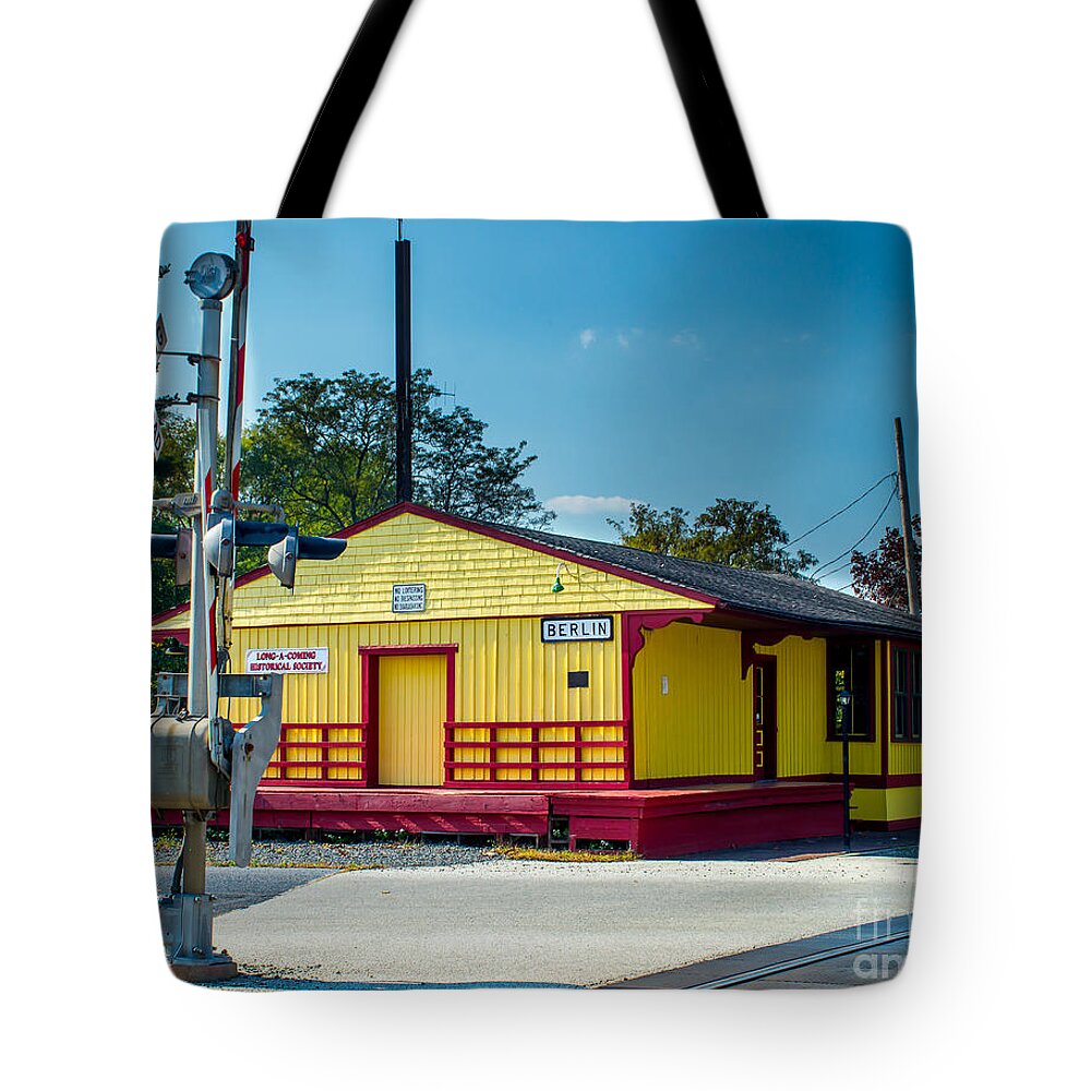 Berlin Tote Bag featuring the photograph Berlin Train Station by Nick Zelinsky Jr