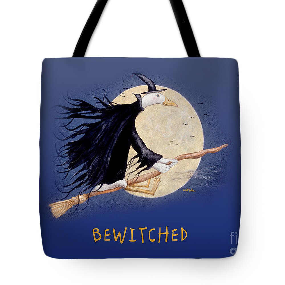 Will Bullas Tote Bag featuring the painting Bewitched... by Will Bullas