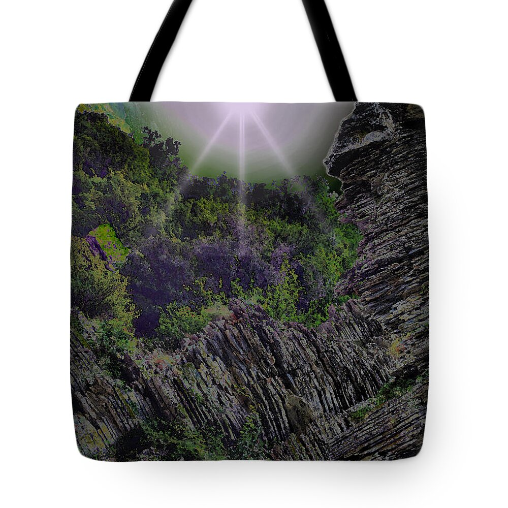 Augusta Stylianou Tote Bag featuring the photograph Big White Star by Augusta Stylianou