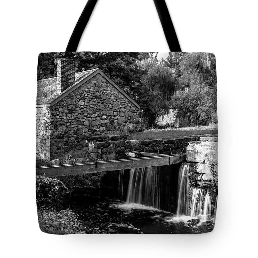 Canal Tote Bag featuring the photograph Canal Shop by Pamela Taylor