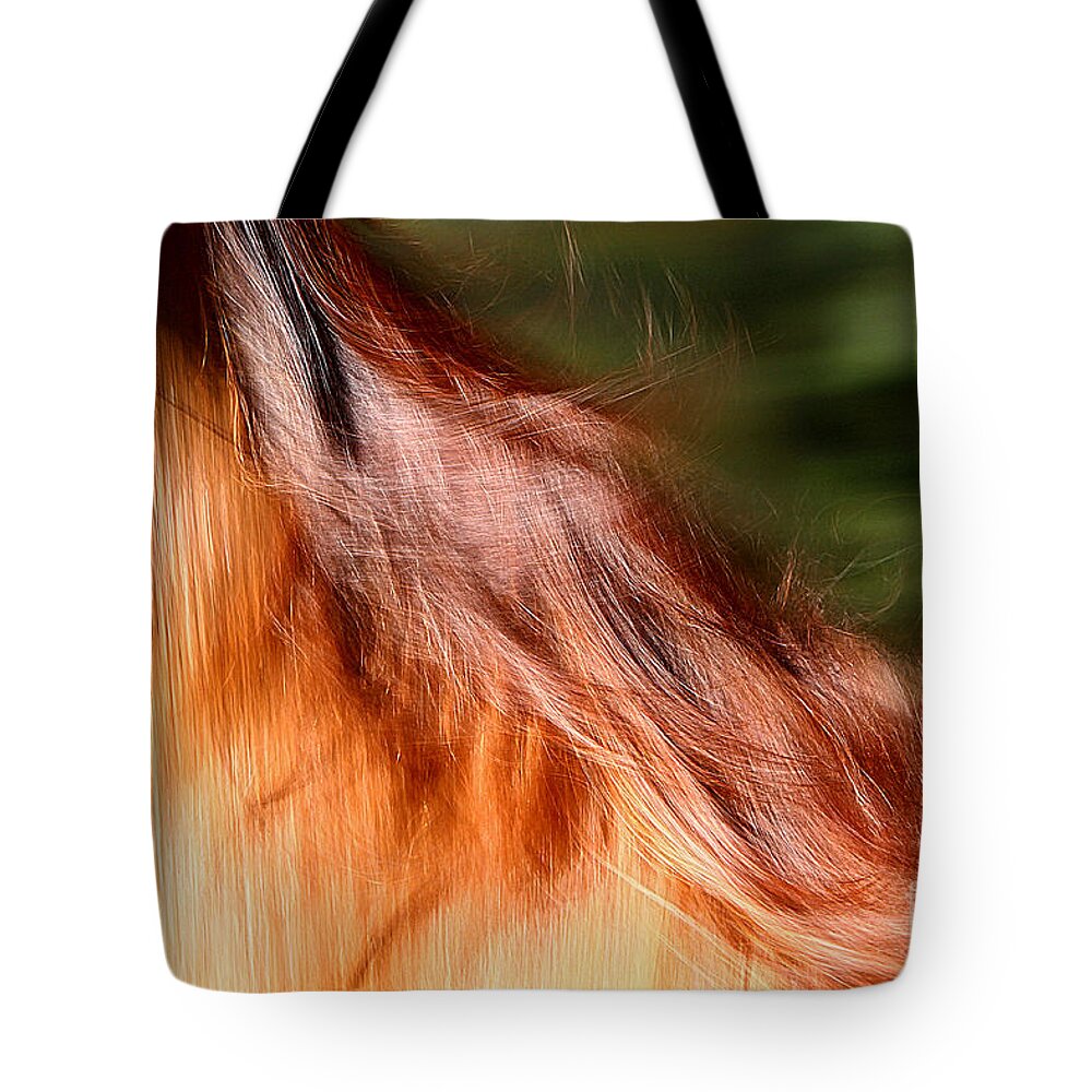 Nature Tote Bag featuring the photograph Blazing Fast by Michelle Twohig