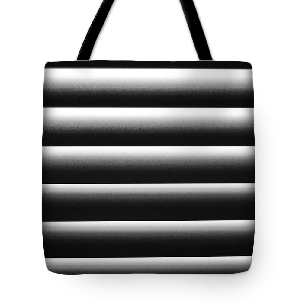Abstract Tote Bag featuring the photograph Blinded By Shadows by Christi Kraft