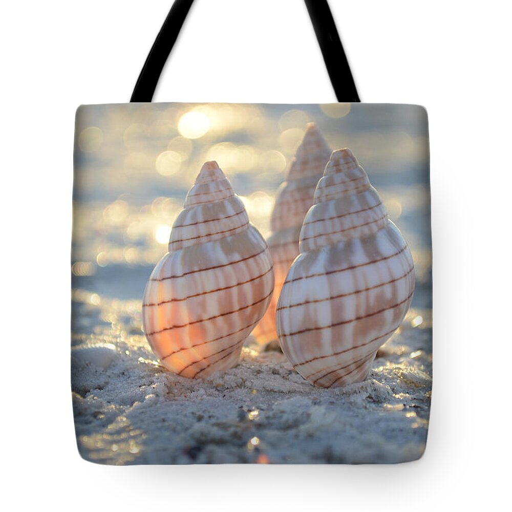 Seashell Tote Bag featuring the photograph Blissful by Melanie Moraga
