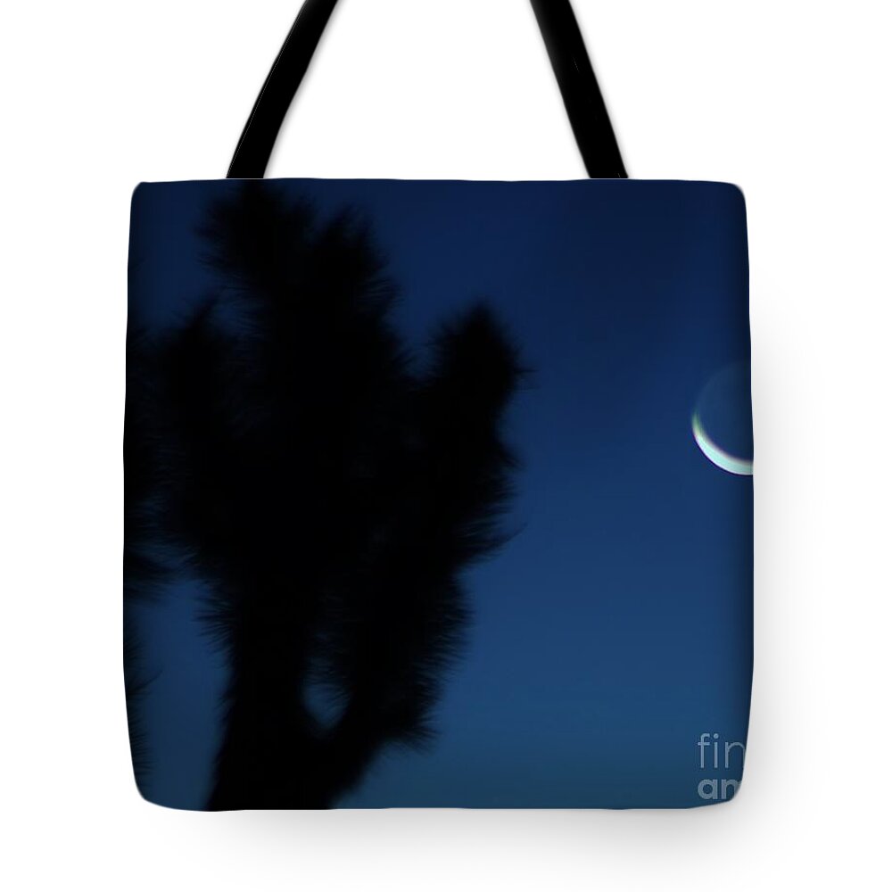 Night Tote Bag featuring the photograph Blue by Angela J Wright