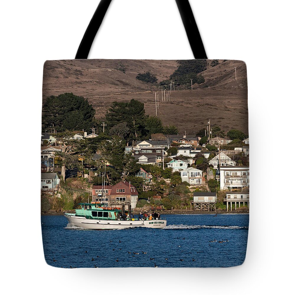 Bodega Tote Bag featuring the photograph Bodega Bay in December by Kathleen Bishop