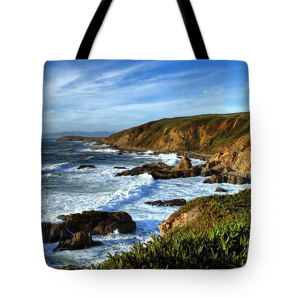 California Tote Bag featuring the photograph Bodega Headlands by Paul Gillham