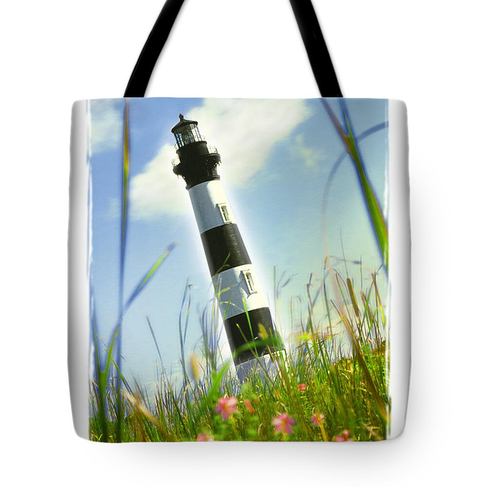 Lighthouse Tote Bag featuring the photograph Bodie Light II by Mike McGlothlen