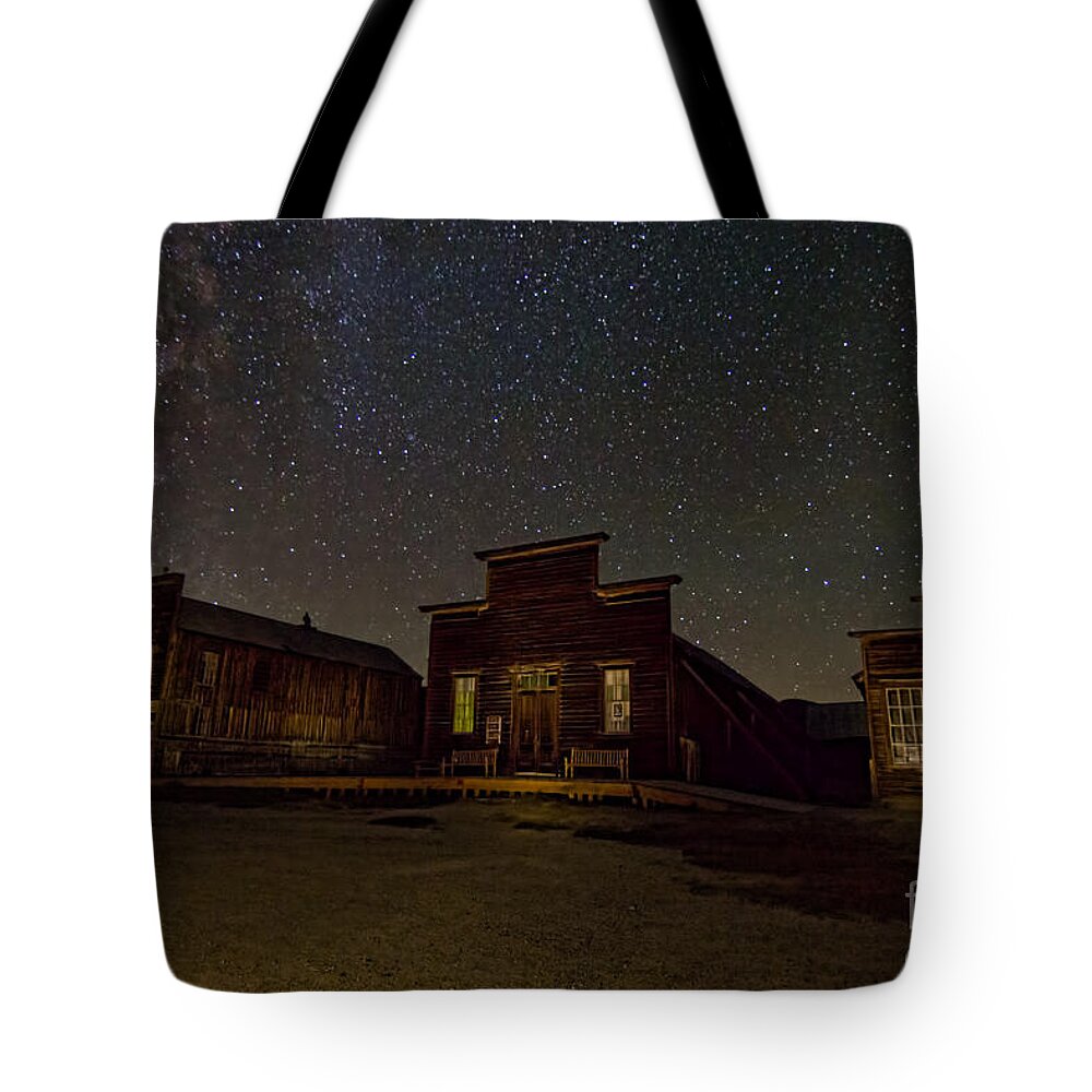 Travel Tote Bag featuring the photograph Bodie Main Street by Crystal Nederman
