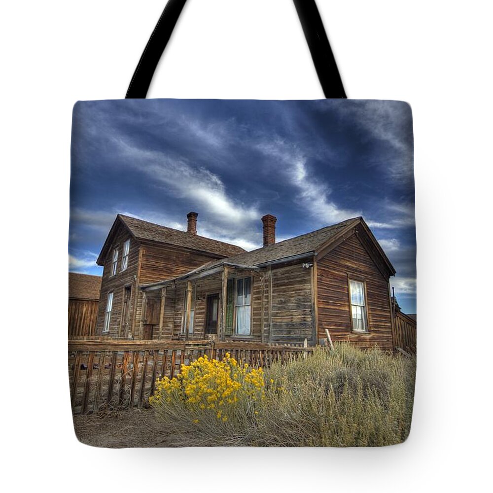 Travel Tote Bag featuring the photograph Bodie Residence by Crystal Nederman