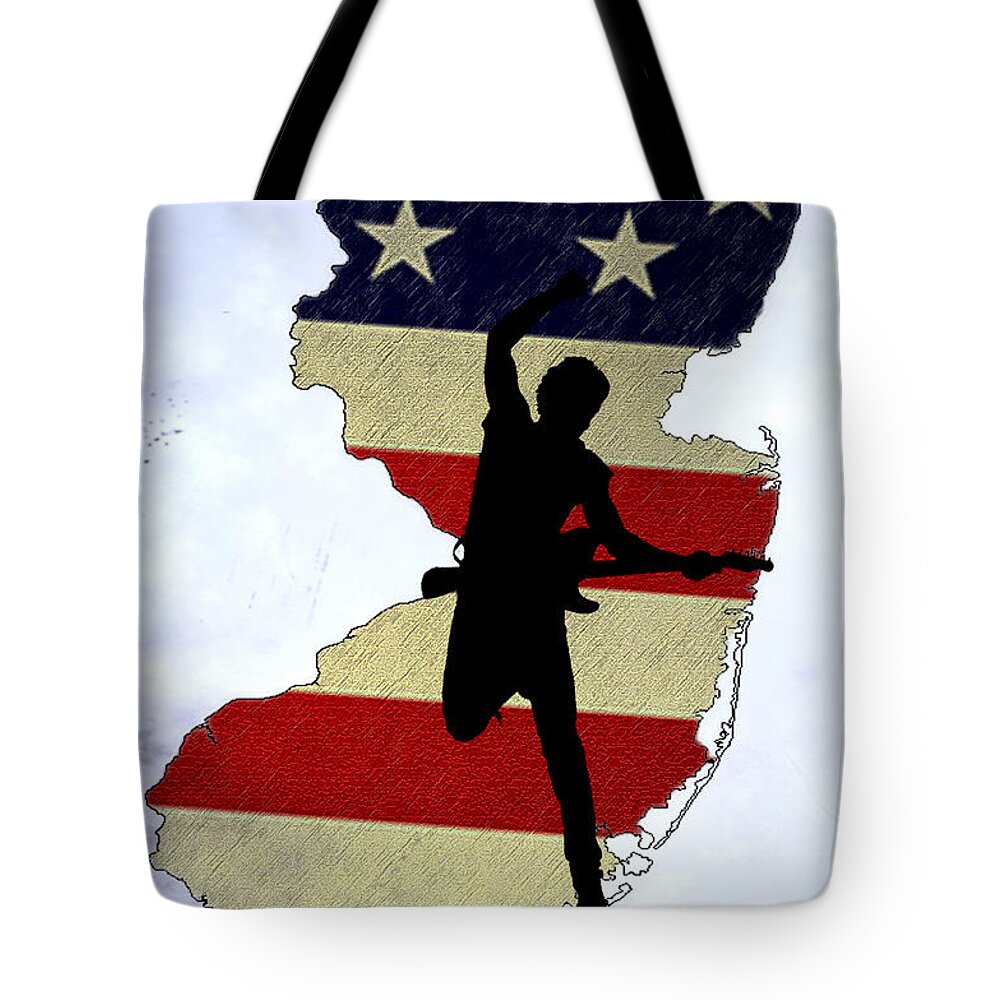Born In New Jersey Tote Bag featuring the photograph Born In New Jersey by Bill Cannon