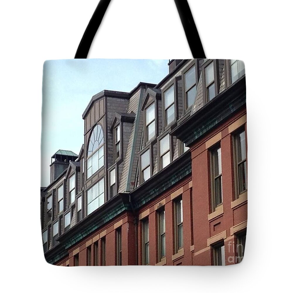 Architectural Tote Bag featuring the photograph Boston by Deena Withycombe