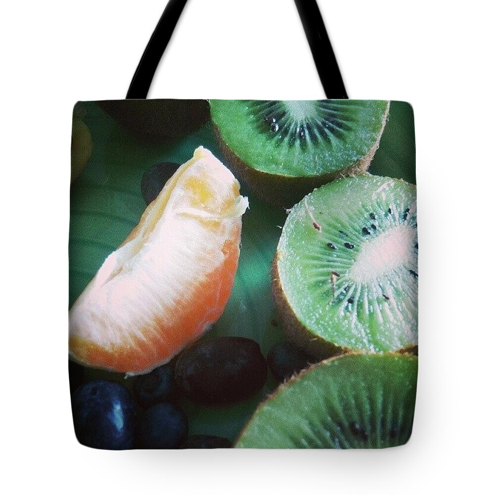 Food Tote Bag featuring the photograph Breakfast #food #diet by Abbie Shores