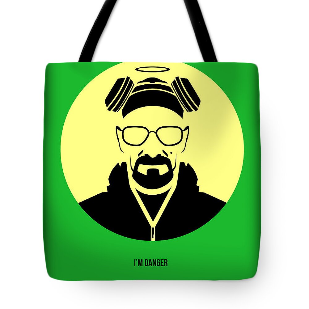 Breaking Bad Tote Bag featuring the painting Breaking Bad Poster 3 by Naxart Studio