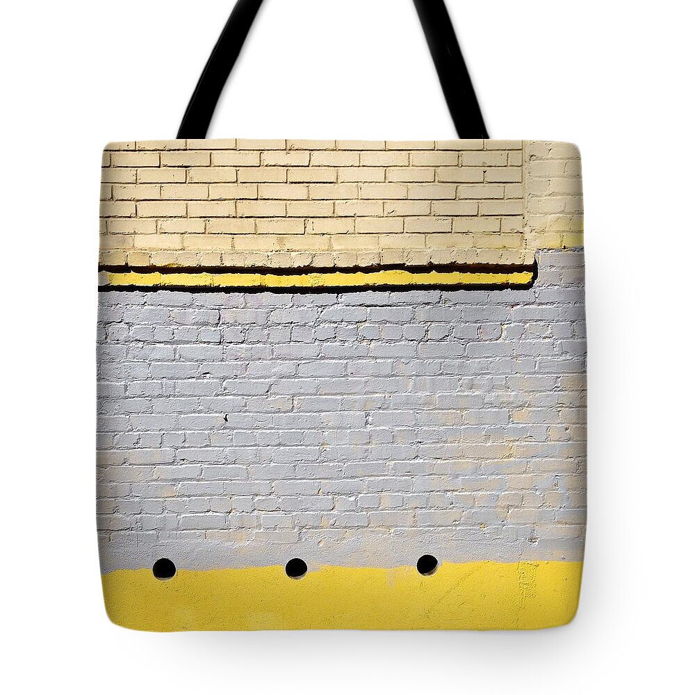  Tote Bag featuring the photograph Brick Abstract by Julie Gebhardt