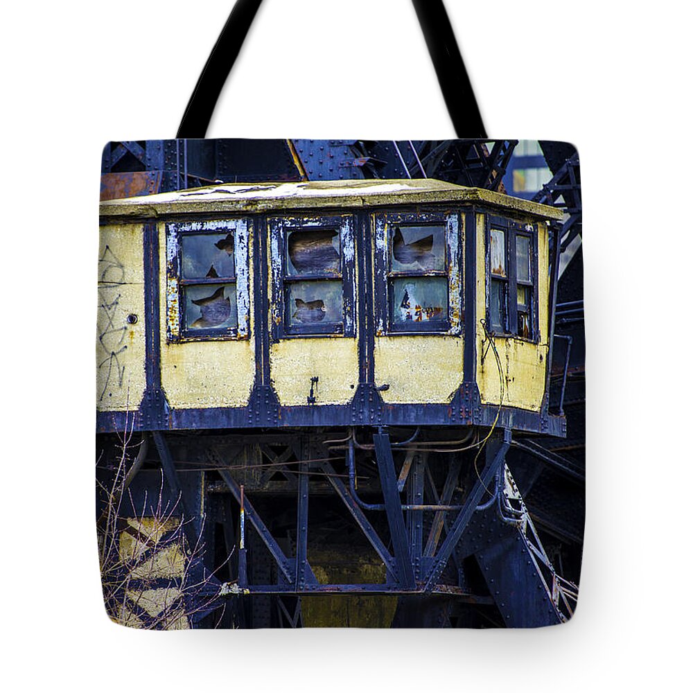  Tote Bag featuring the photograph Bridge House by Raymond Kunst