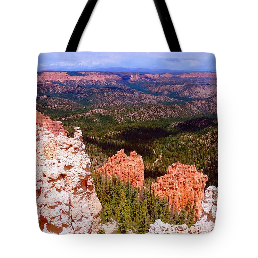 Bryce Tote Bag featuring the photograph Bryce Canyon National Park					 by Ann Johndro-Collins