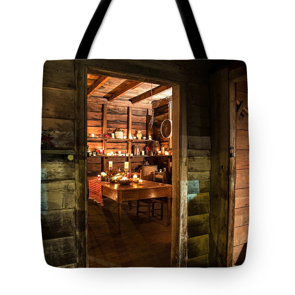 Old Tote Bag featuring the photograph Buff Kitchen-4 by Charles Hite
