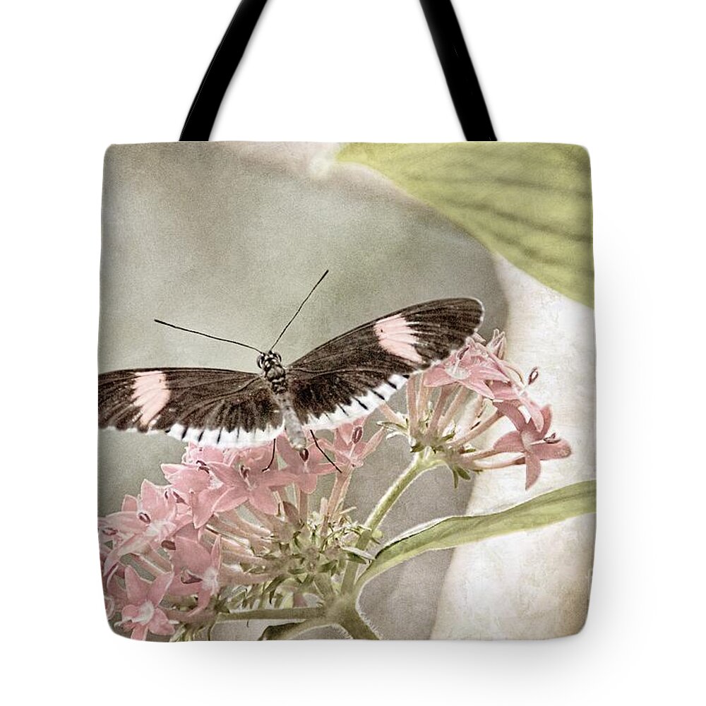 Nature Tote Bag featuring the photograph Butterfly Whisper by Peggy Hughes