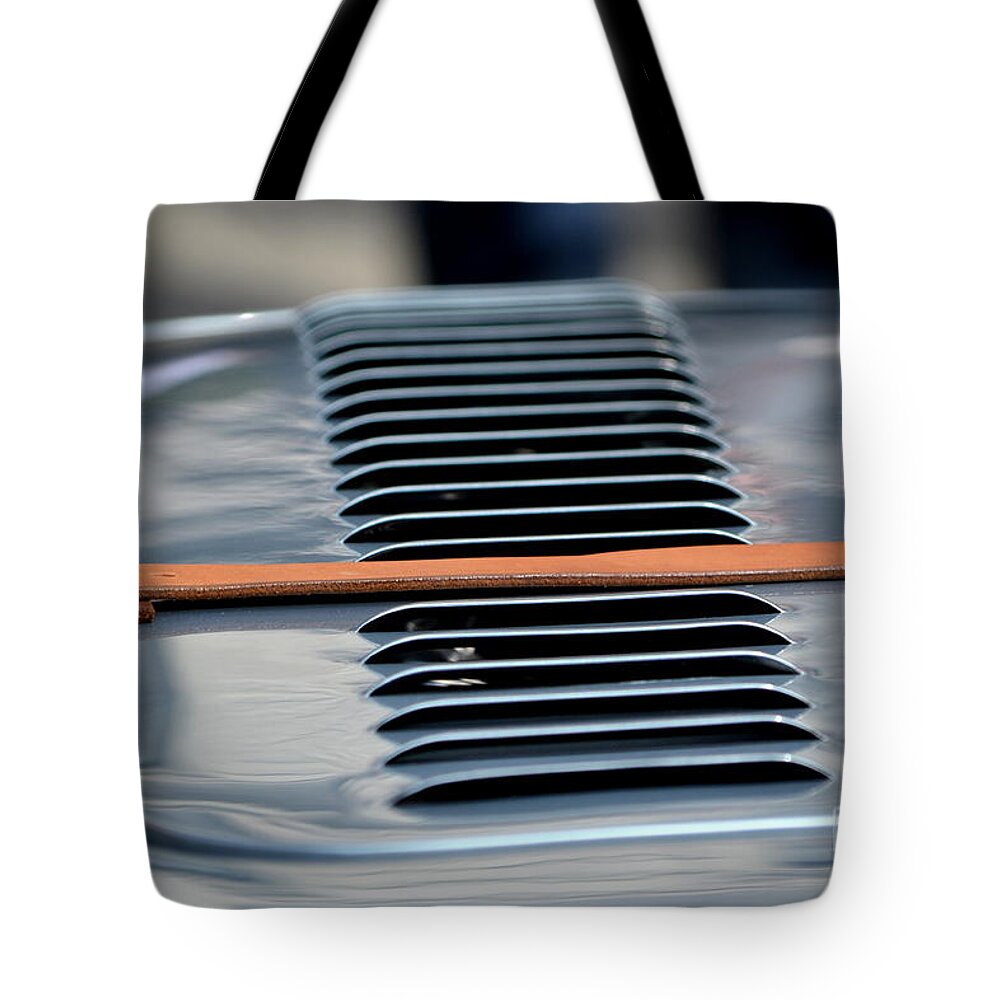 Austin Healey Tote Bag featuring the photograph California Mille by Dean Ferreira