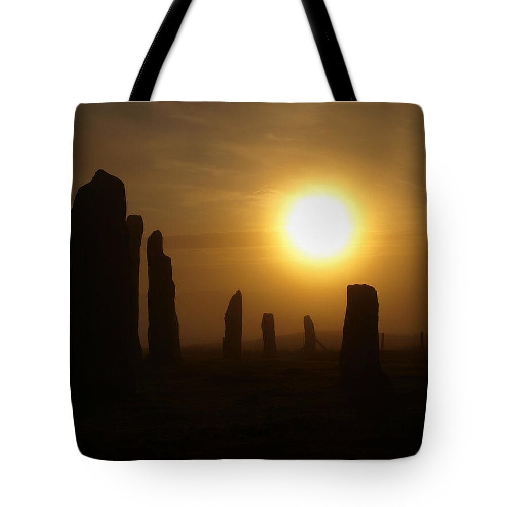 Callanai Tote Bag featuring the photograph Callanai Mist at Sunrise by Michaela Perryman