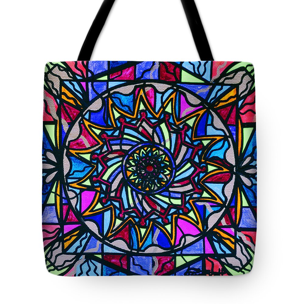Calling Tote Bag featuring the painting Calling by Teal Eye Print Store