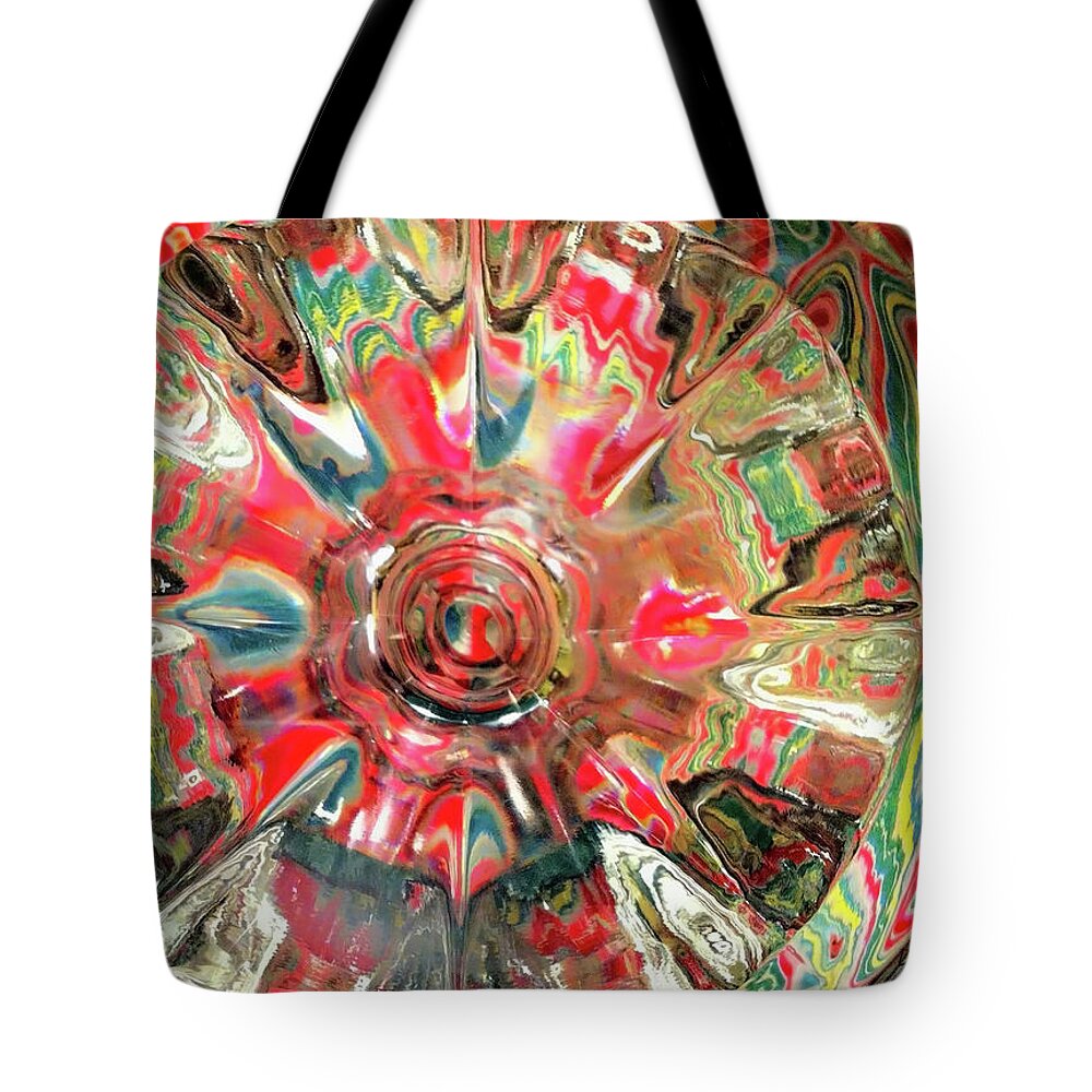 Water Tote Bag featuring the photograph Candy by Donna Blackhall