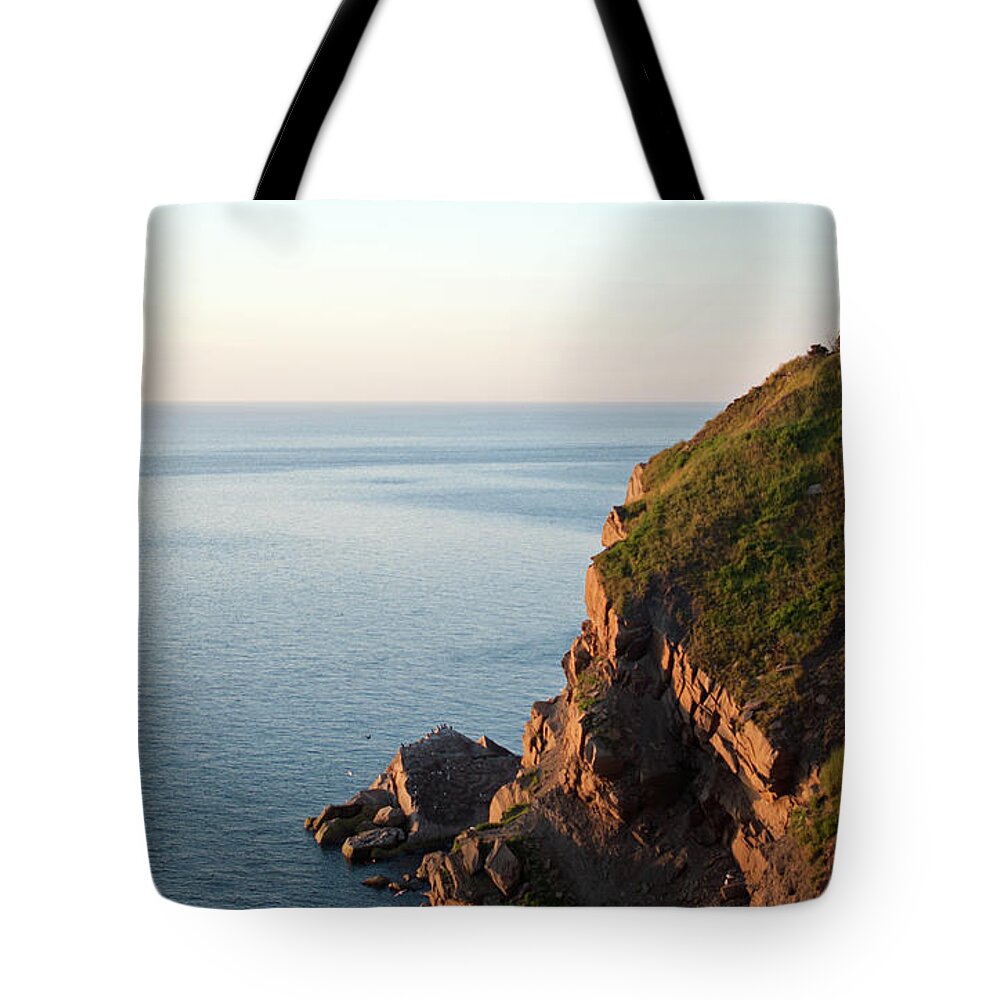 Scenics Tote Bag featuring the photograph Cape Breton Island At Dusk by Andalib