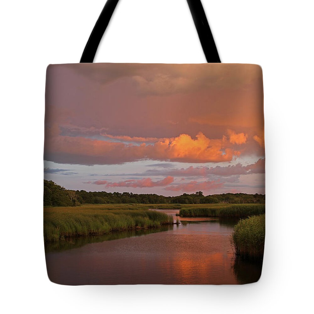 Bells Neck Tote Bag featuring the photograph Cape Cod Bells Neck by Juergen Roth