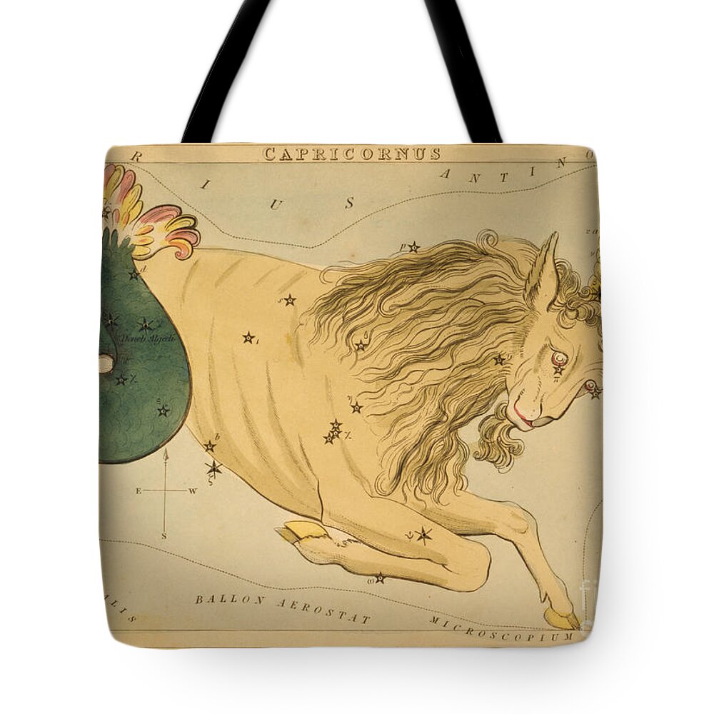 Capricorn Tote Bag featuring the photograph Capricornus Constellation Zodiac Sign by Science Source