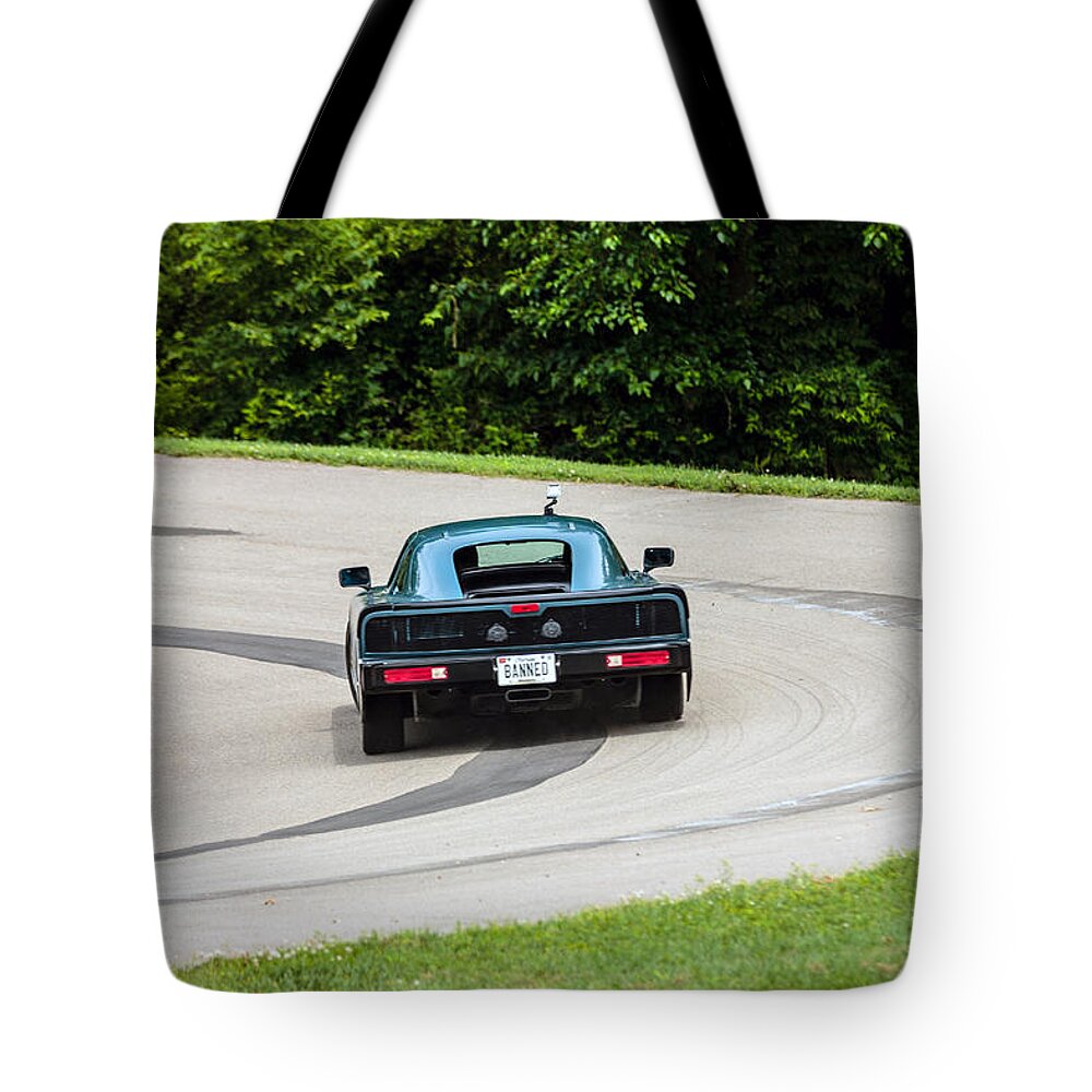 Consulier Gtp Tote Bag featuring the photograph Car No. 1 - 10 by Josh Bryant