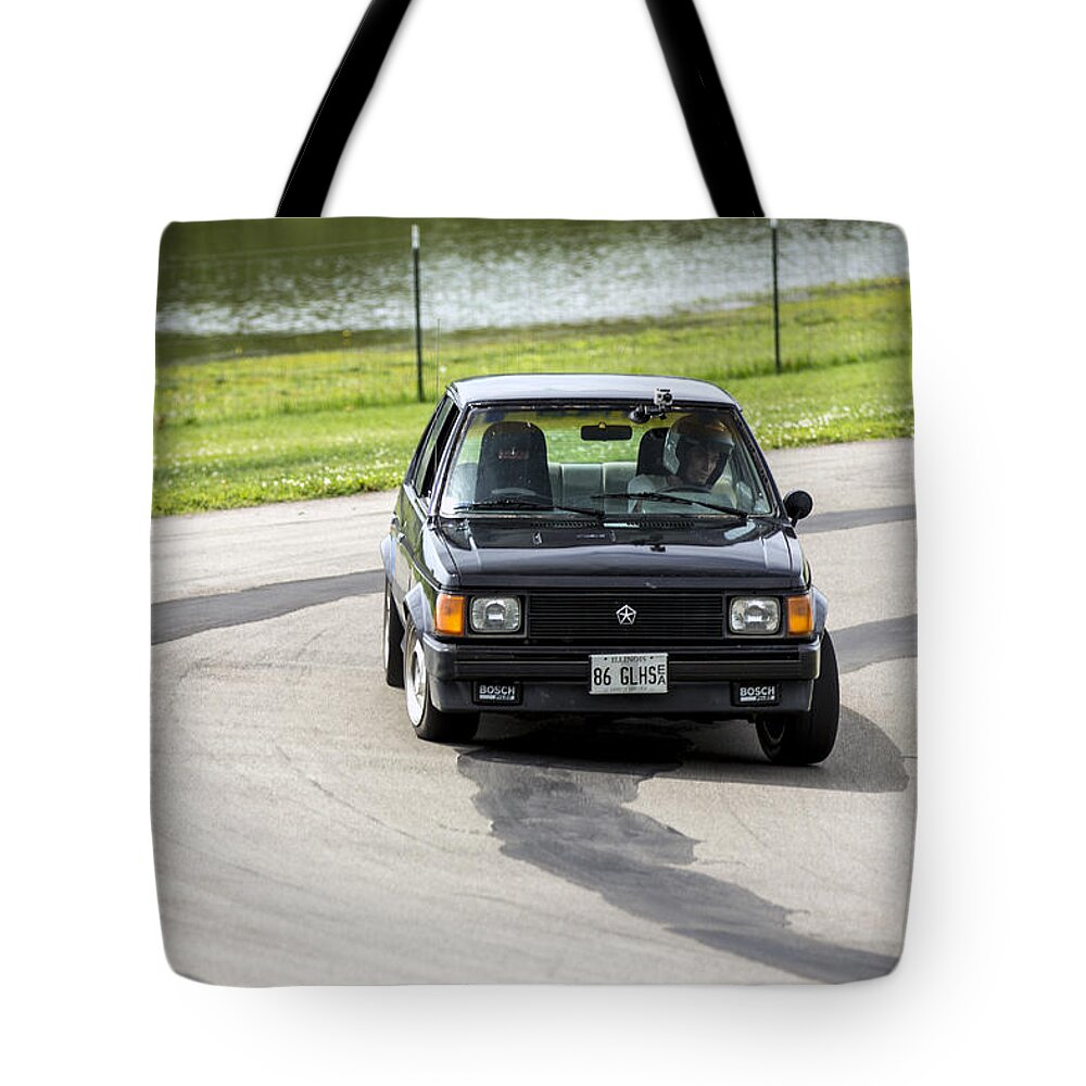 Omni Tote Bag featuring the photograph Car No. 76 - 02 by Josh Bryant