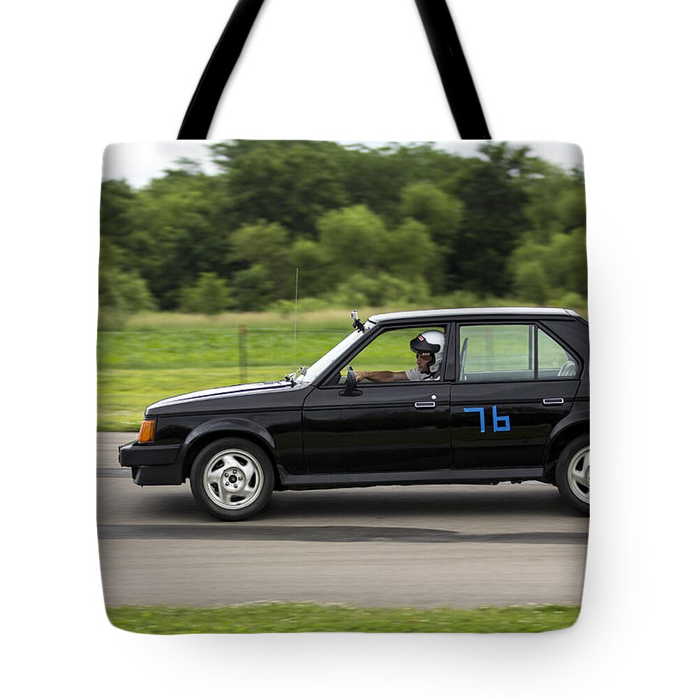 Omni Tote Bag featuring the photograph Car No. 76 - 06 by Josh Bryant