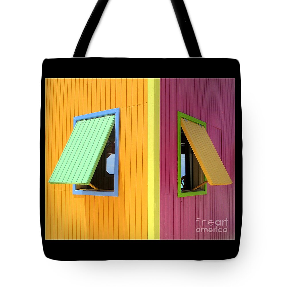 Caribbean Corner Tote Bag featuring the photograph Caribbean Corner 3 by Randall Weidner