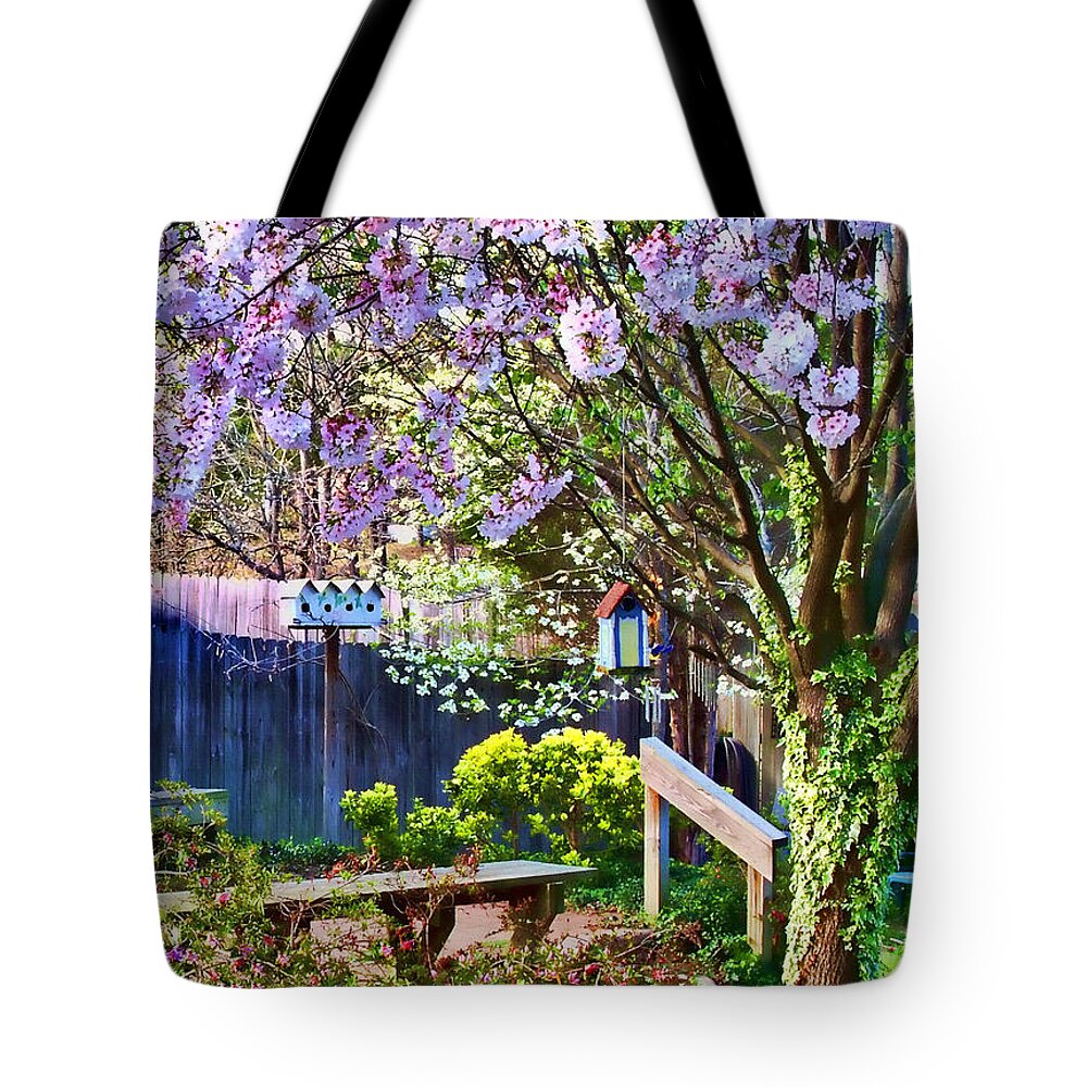 Carolina Tote Bag featuring the photograph Carolina Spring by Pat Davidson