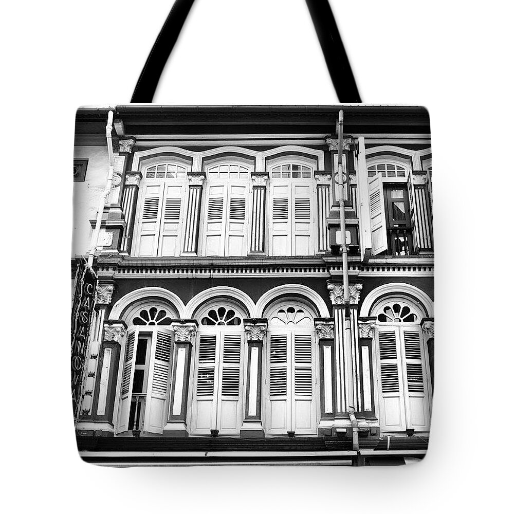 Beautiful Tote Bag featuring the photograph Casanova, Singapore by Aleck Cartwright