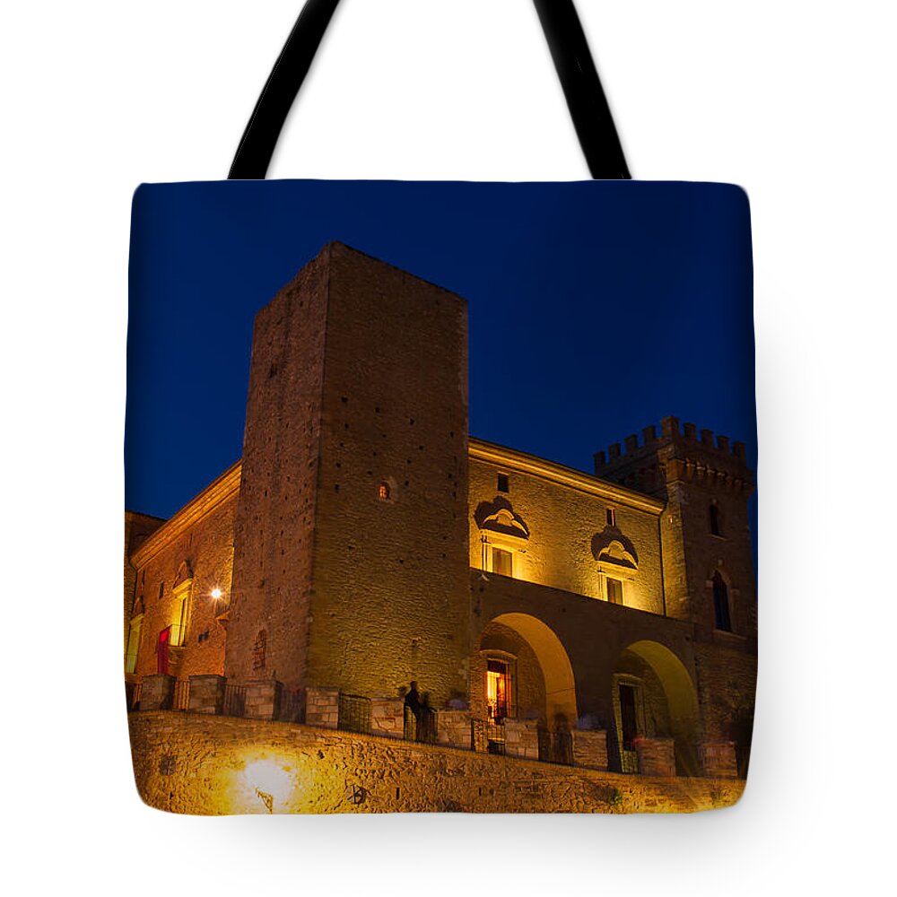 Castle Tote Bag featuring the photograph Castle magic by AM FineArtPrints