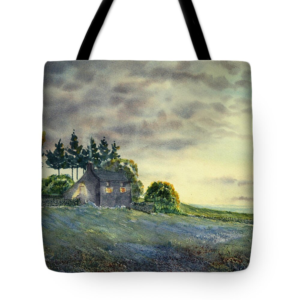 Glenn Marshall Tote Bag featuring the painting Cathy Come Home by Glenn Marshall